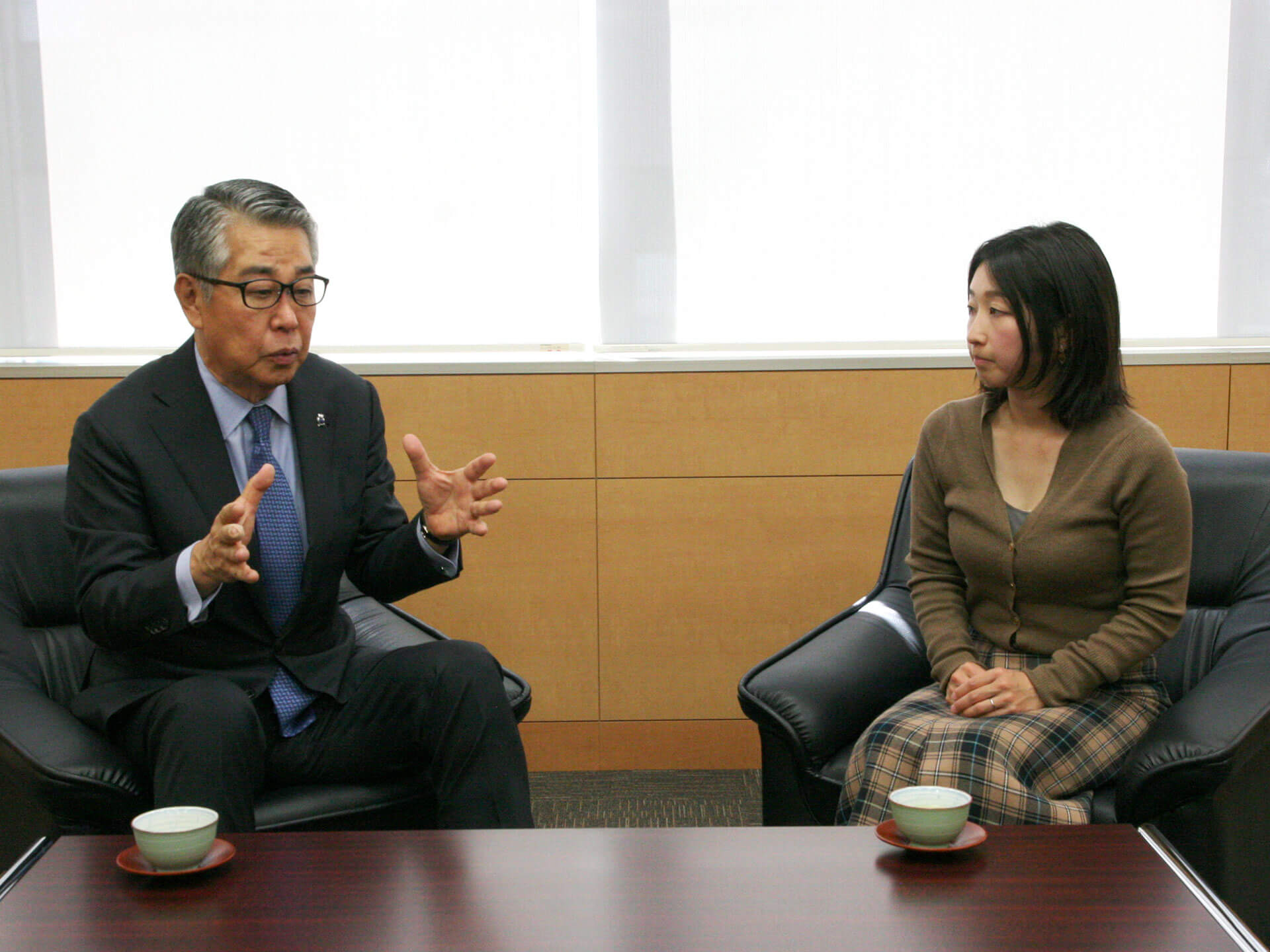 川島眞東京女子医大名誉教授と管理栄養士・園部裕美さん02